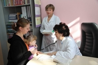 Осмотр педиатора